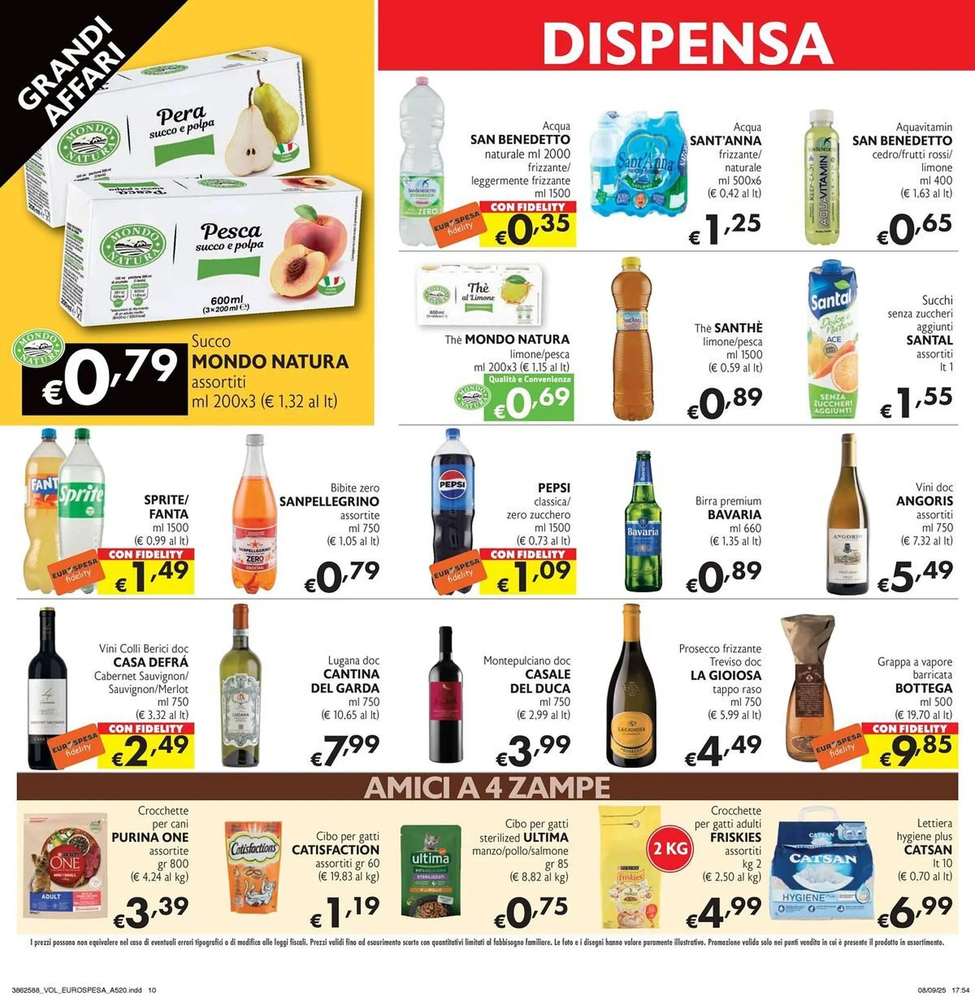 Volantino Eurospesa da 25 settembre a 9 ottobre di 2025 - Pagina del volantino 10