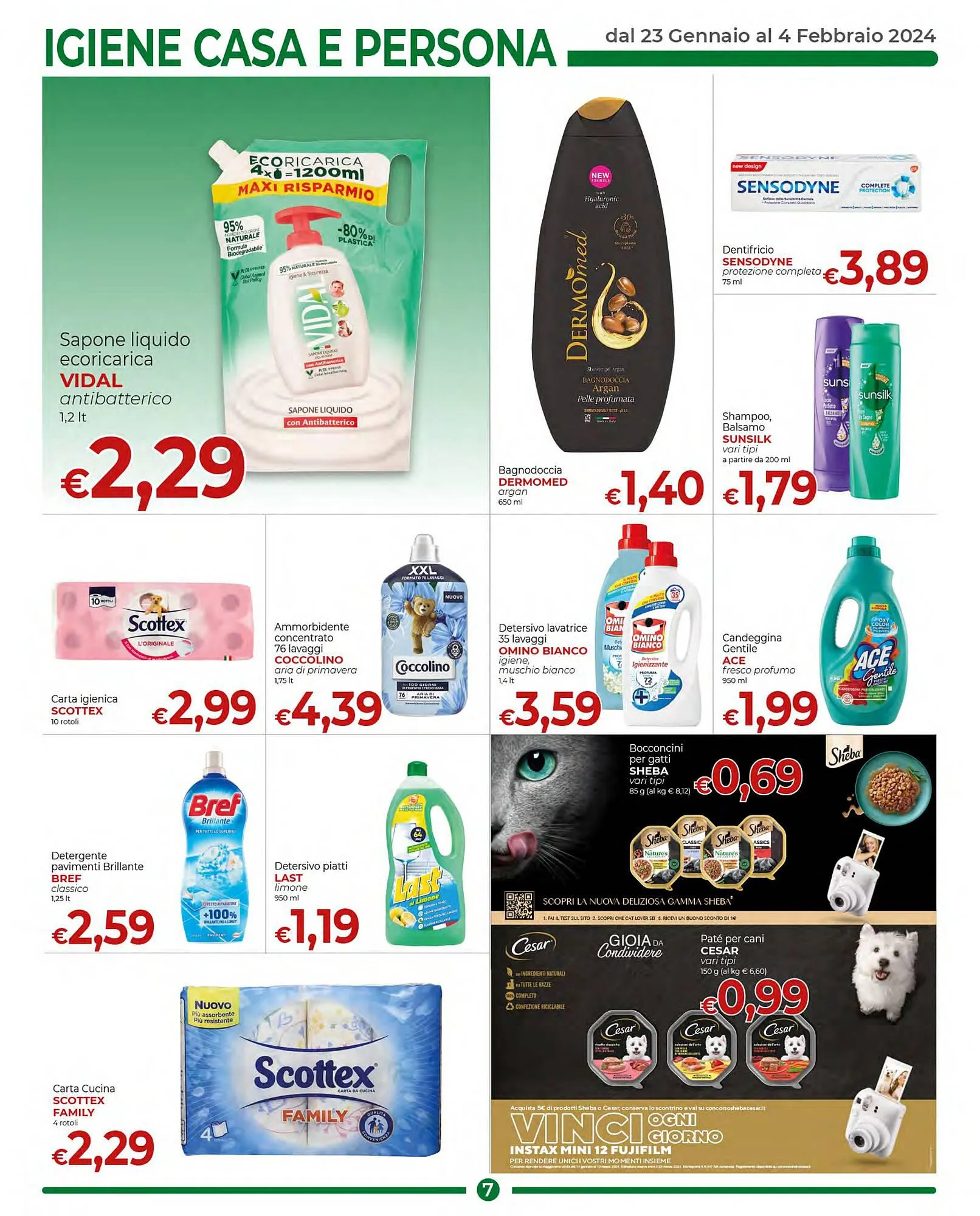 Volantino Supermercati Nonna Isa da 23 gennaio a 4 febbraio di 2024 - Pagina del volantino 7