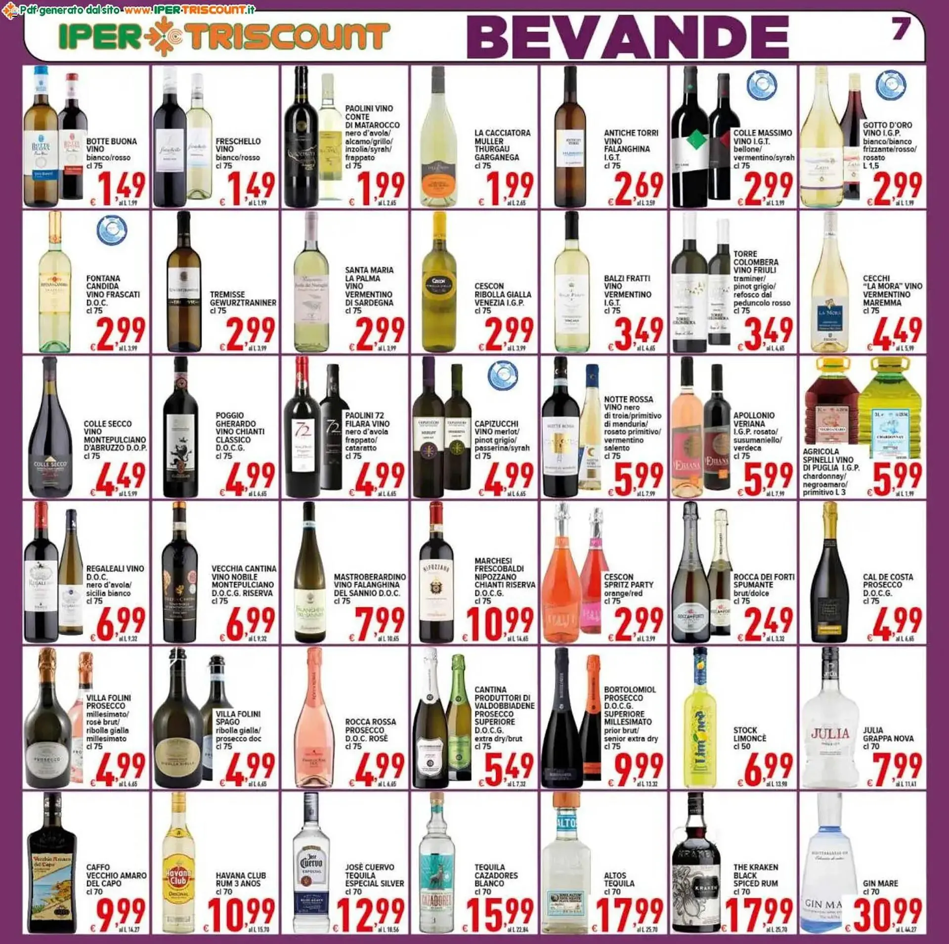 Volantino Iper Triscount da 29 ottobre a 6 novembre di 2025 - Pagina del volantino 7