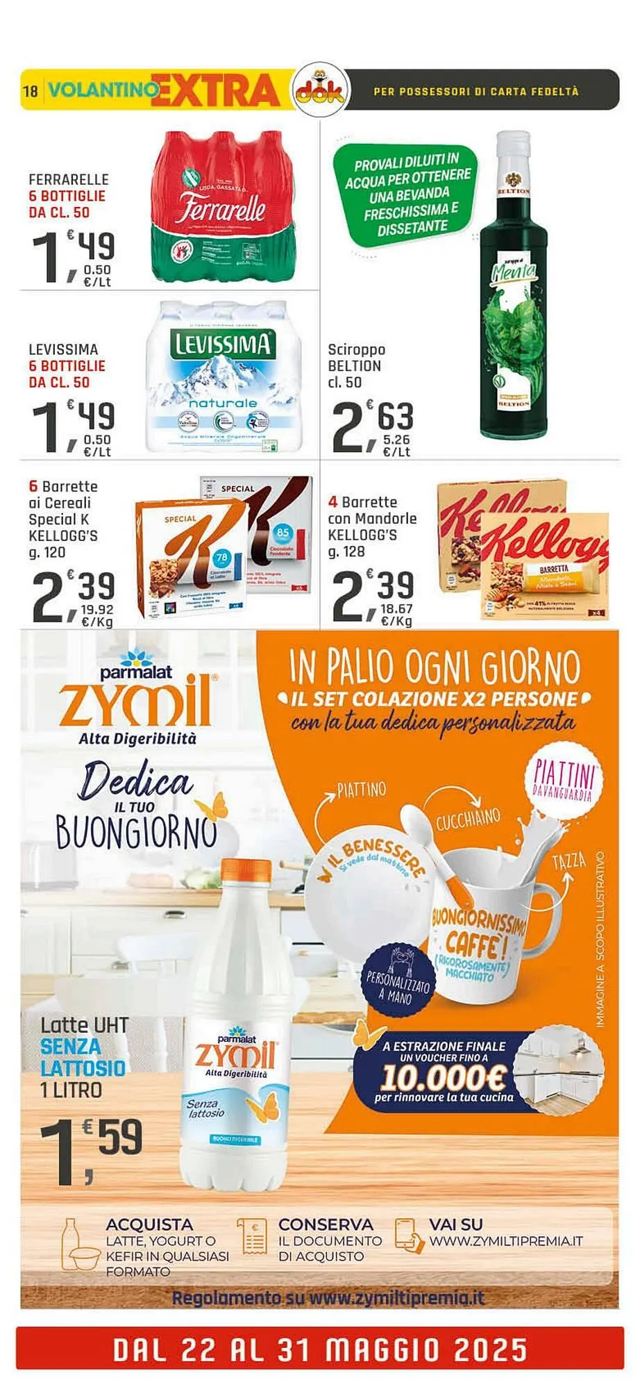 Volantino Supermercati Dok da 22 maggio a 31 maggio di 2025 - Pagina del volantino 18