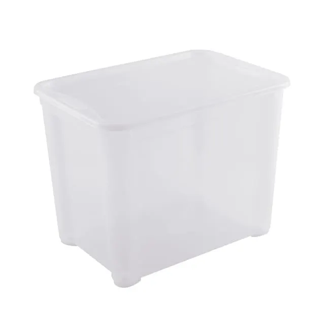 Contenitore T Box XL 65LT L 55.5 x H 42.5 x P 39 cm trasparente