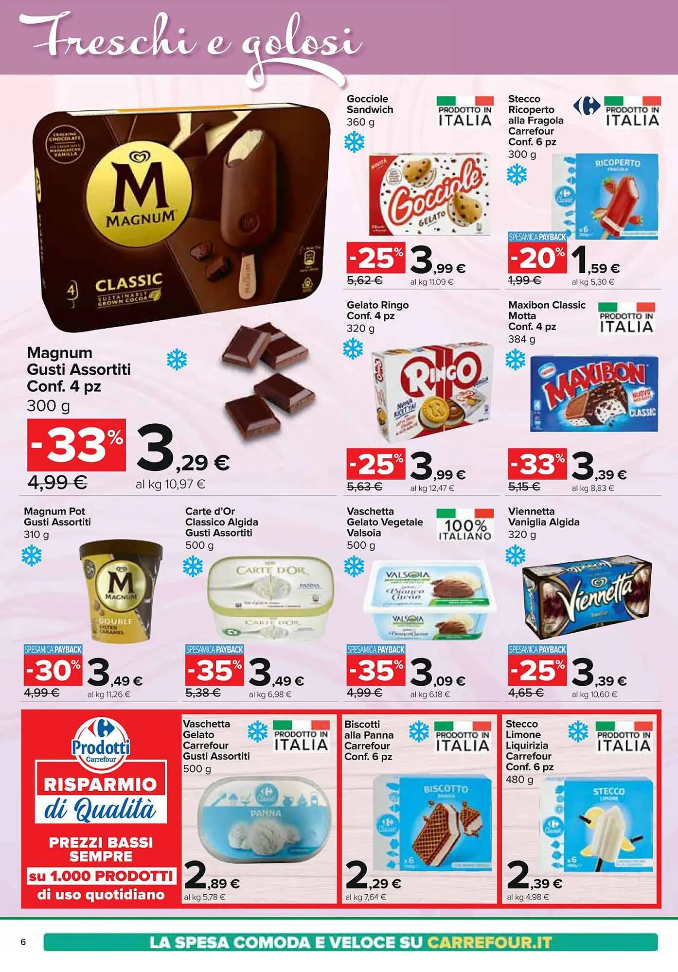 Volantino Carrefour Express da 18 aprile a 5 maggio di 2024 - Pagina del volantino 6