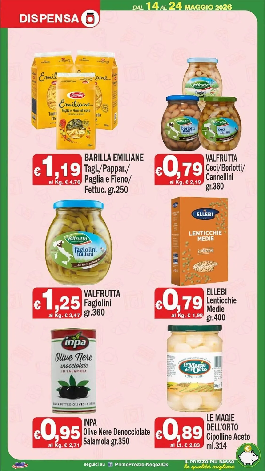 Volantino Primo Prezzo da 14 maggio a 24 maggio di 2026 - Pagina del volantino 9