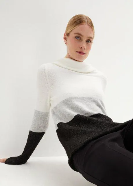 Maglione a collo alto