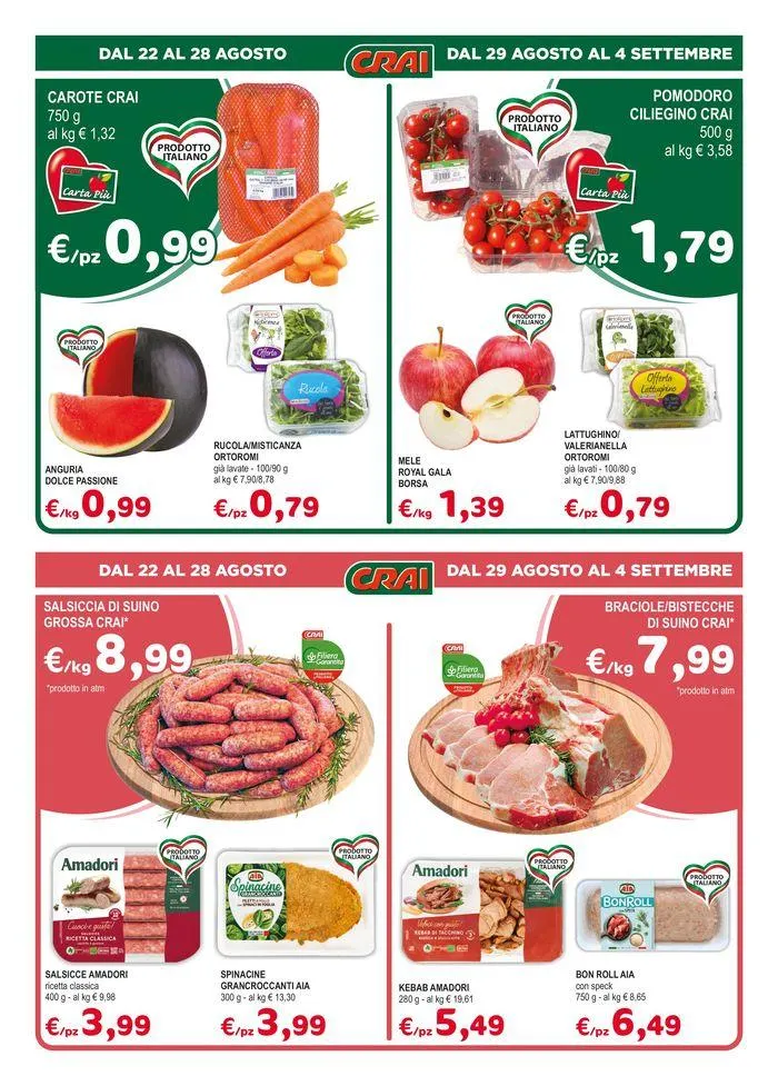 Sconti sulle grandi marche da 22 agosto a 4 settembre di 2024 - Pagina del volantino 2