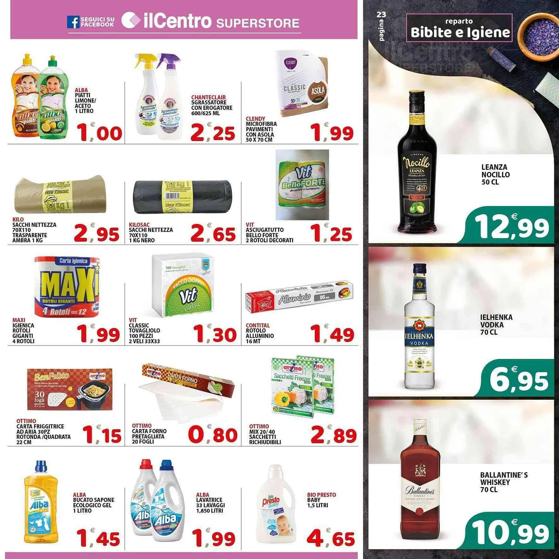 Volantino Il Centro Superstore da 6 marzo a 18 marzo di 2024 - Pagina del volantino 23
