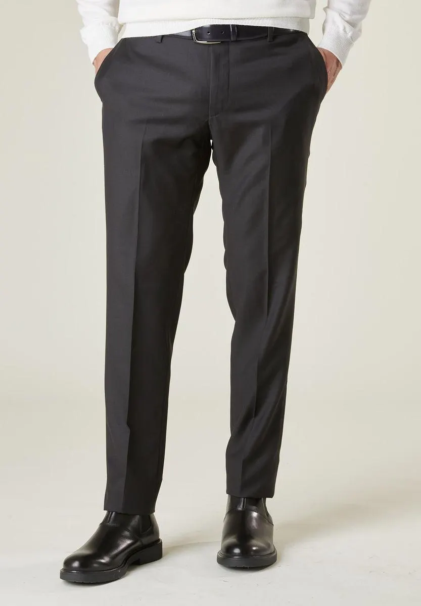 Pantalone nero sallia tessuto Cerruti custom