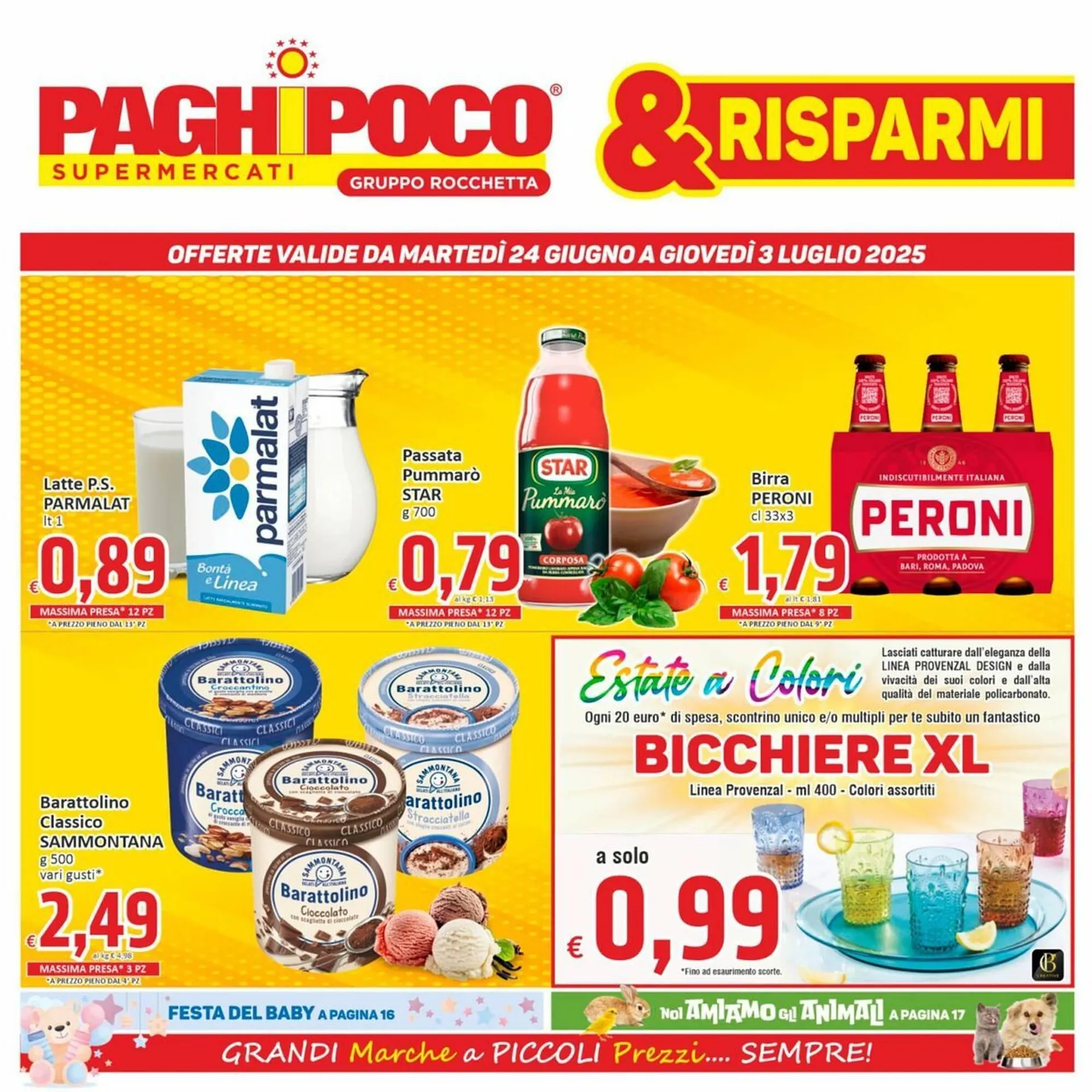 Volantino Paghi Poco da 24 giugno a 3 luglio di 2025 - Pagina del volantino 1