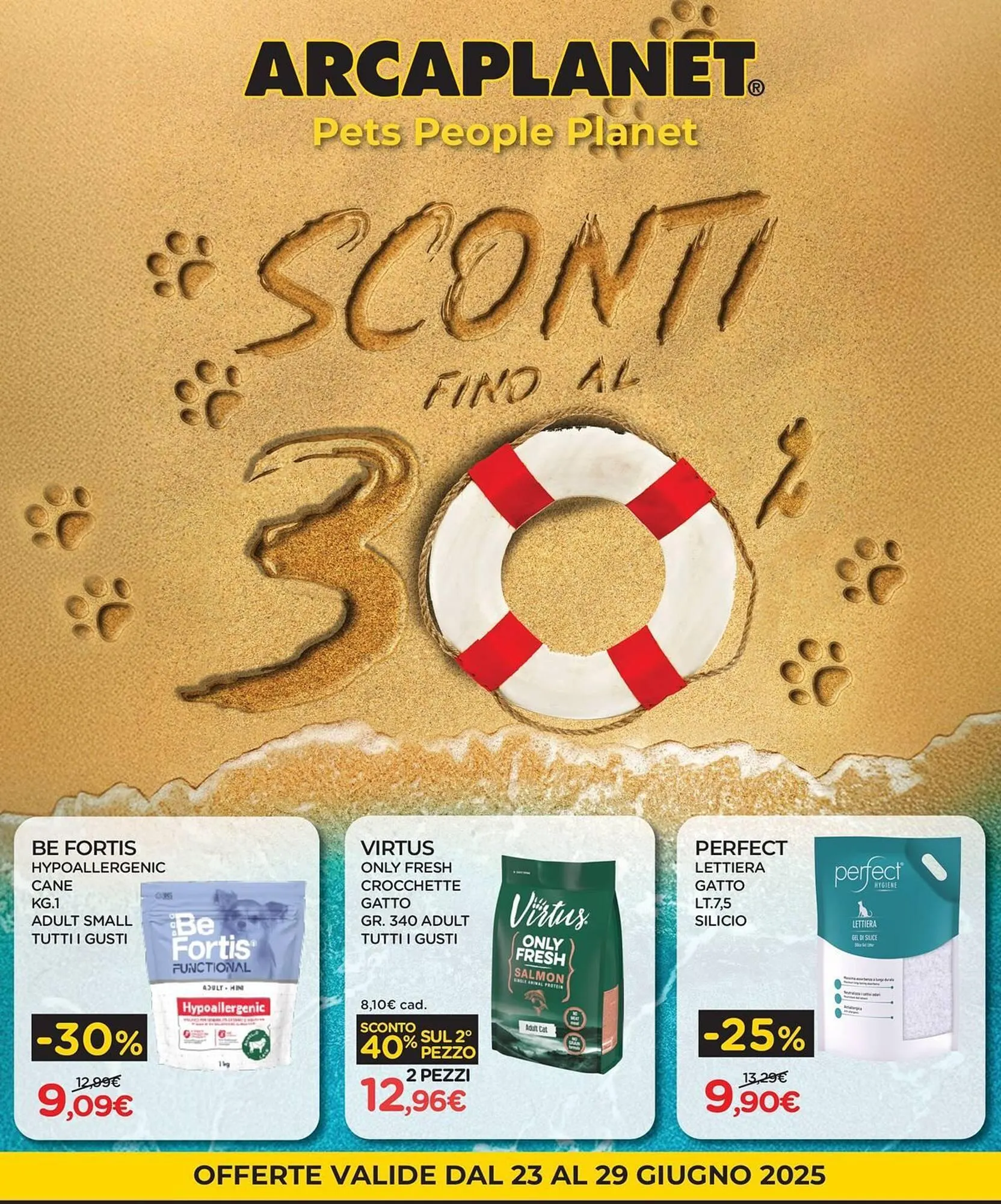 Volantino Arcaplanet - 1