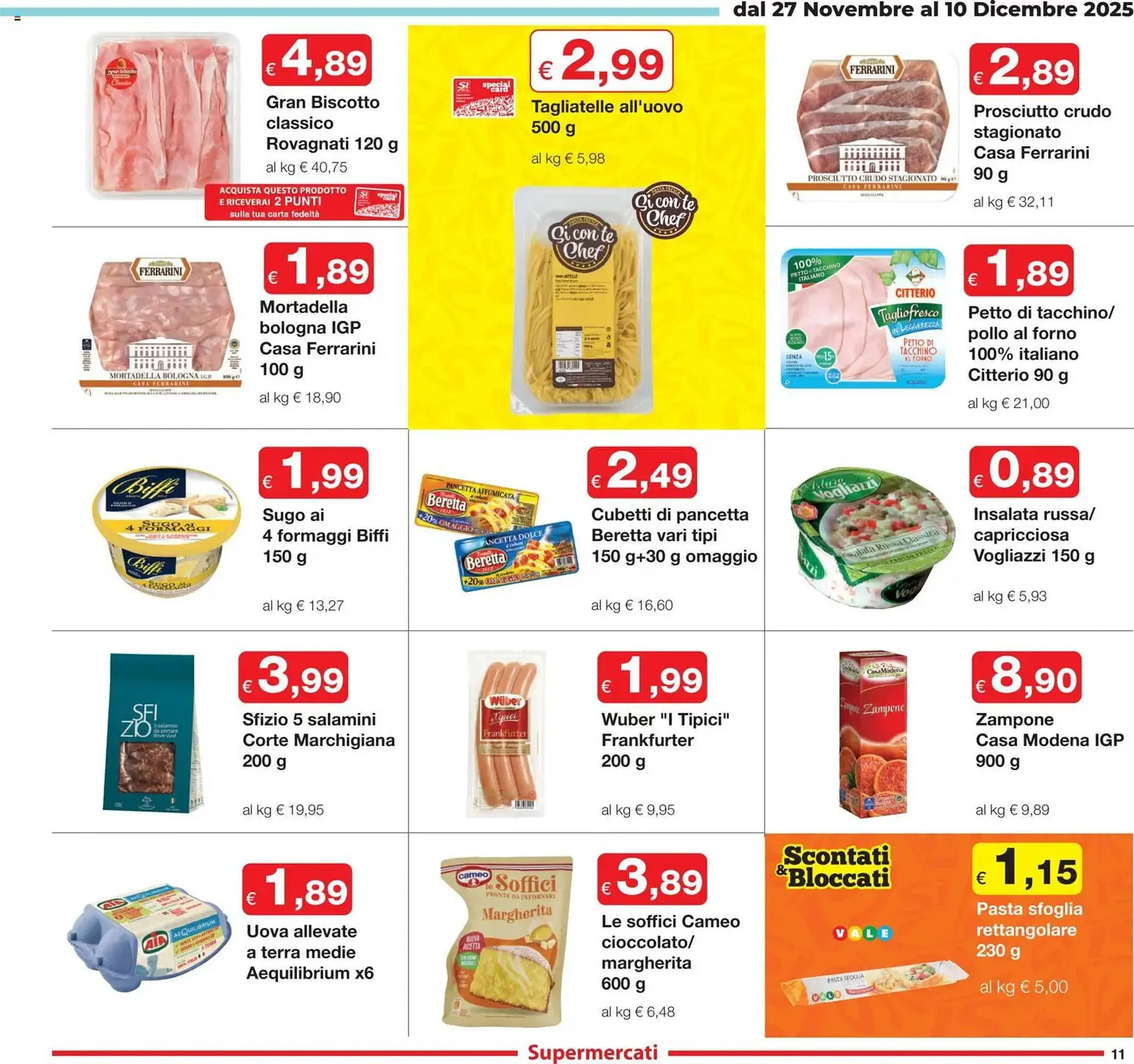 Volantino Sì con te da 27 novembre a 10 dicembre di 2025 - Pagina del volantino 11