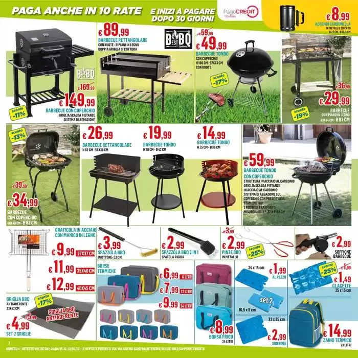 Paga anche in 10 rate da 7 aprile a 30 aprile di 2025 - Pagina del volantino 7