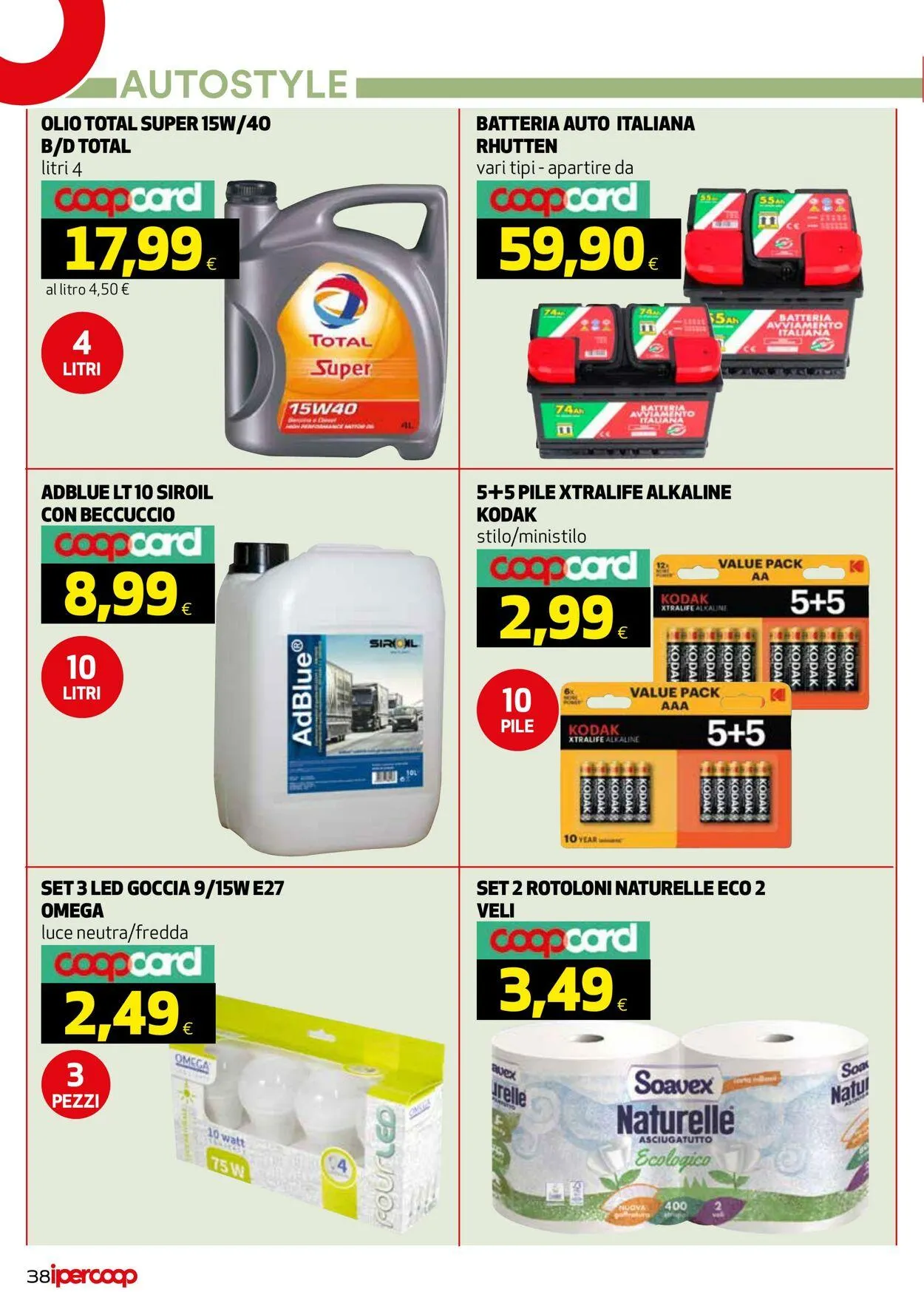 Coop Volantino attuale da 28 novembre a 9 dicembre di 2025 - Pagina del volantino 38