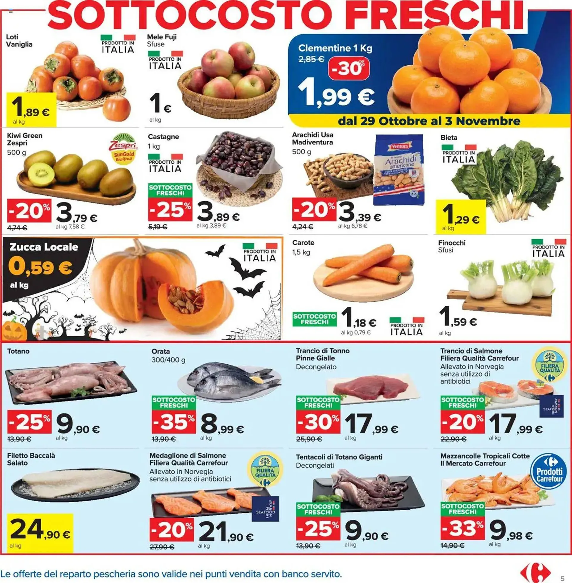 Volantino Carrefour da 20 ottobre a 3 novembre di 2025 - Pagina del volantino 5