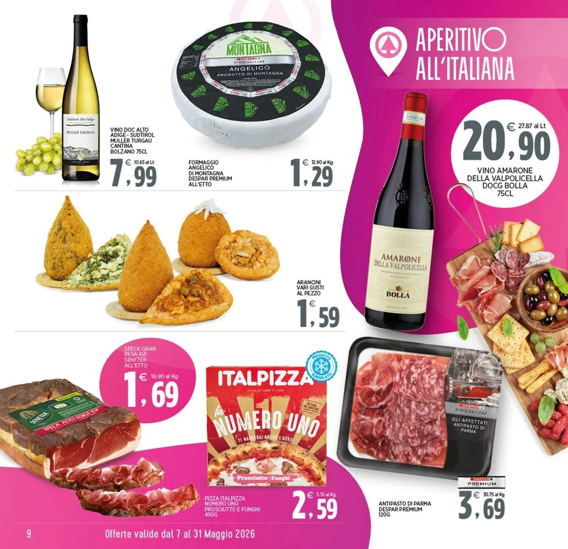 Volantino Interspar da 7 maggio a 31 maggio di 2026 - Pagina del volantino 9