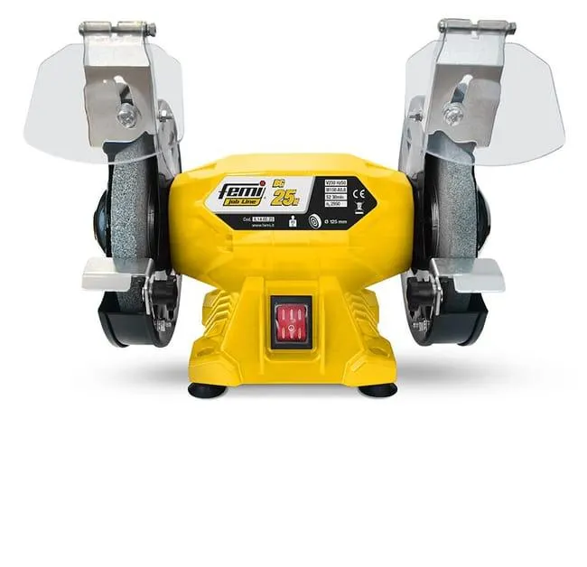 Mola da banco FEMI BG 25 N 150 W Ø125 mm 2950 giri/min