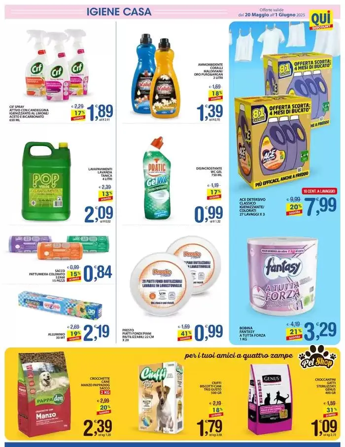Qui scorta di sconti da 20 maggio a 1 giugno di 2025 - Pagina del volantino 7