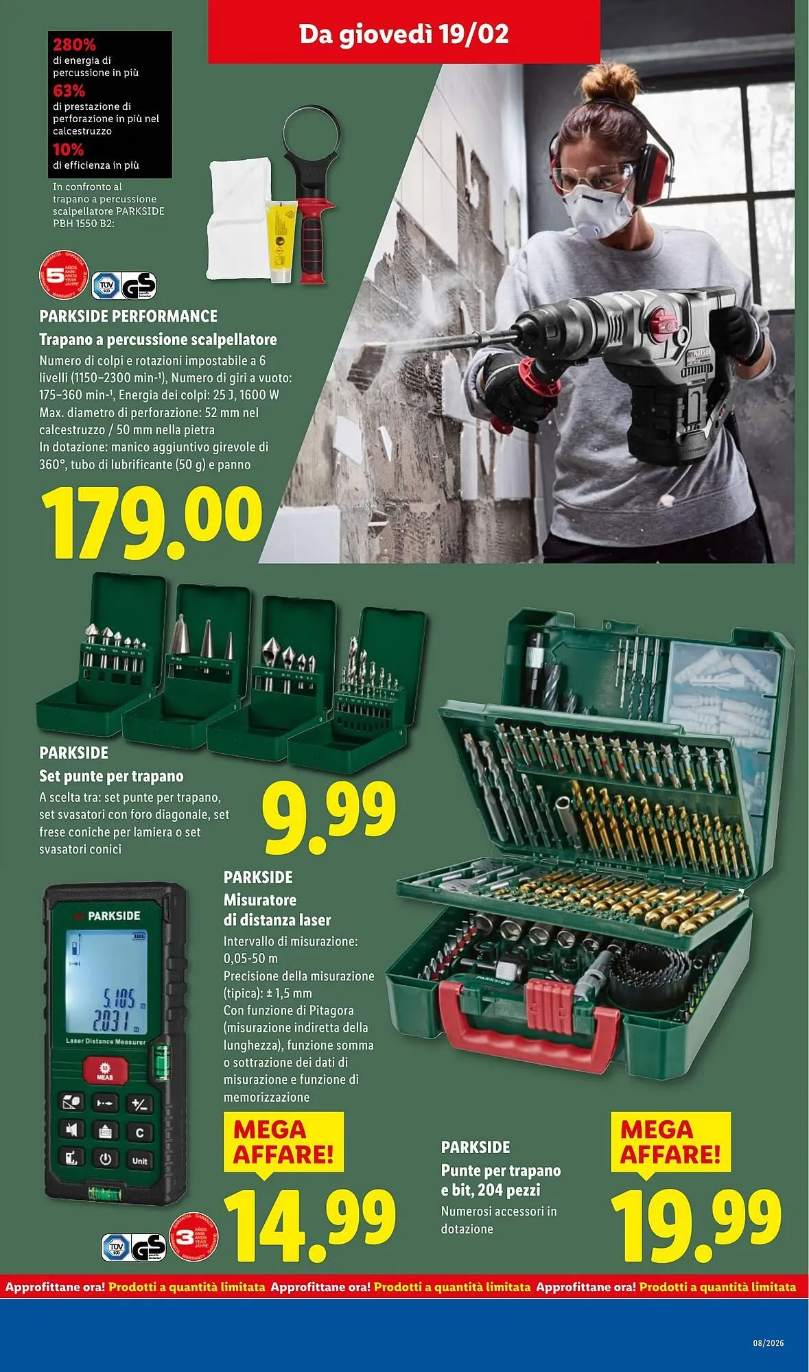 Volantino Lidl da 16 febbraio a 22 febbraio di 2026 - Pagina del volantino 39