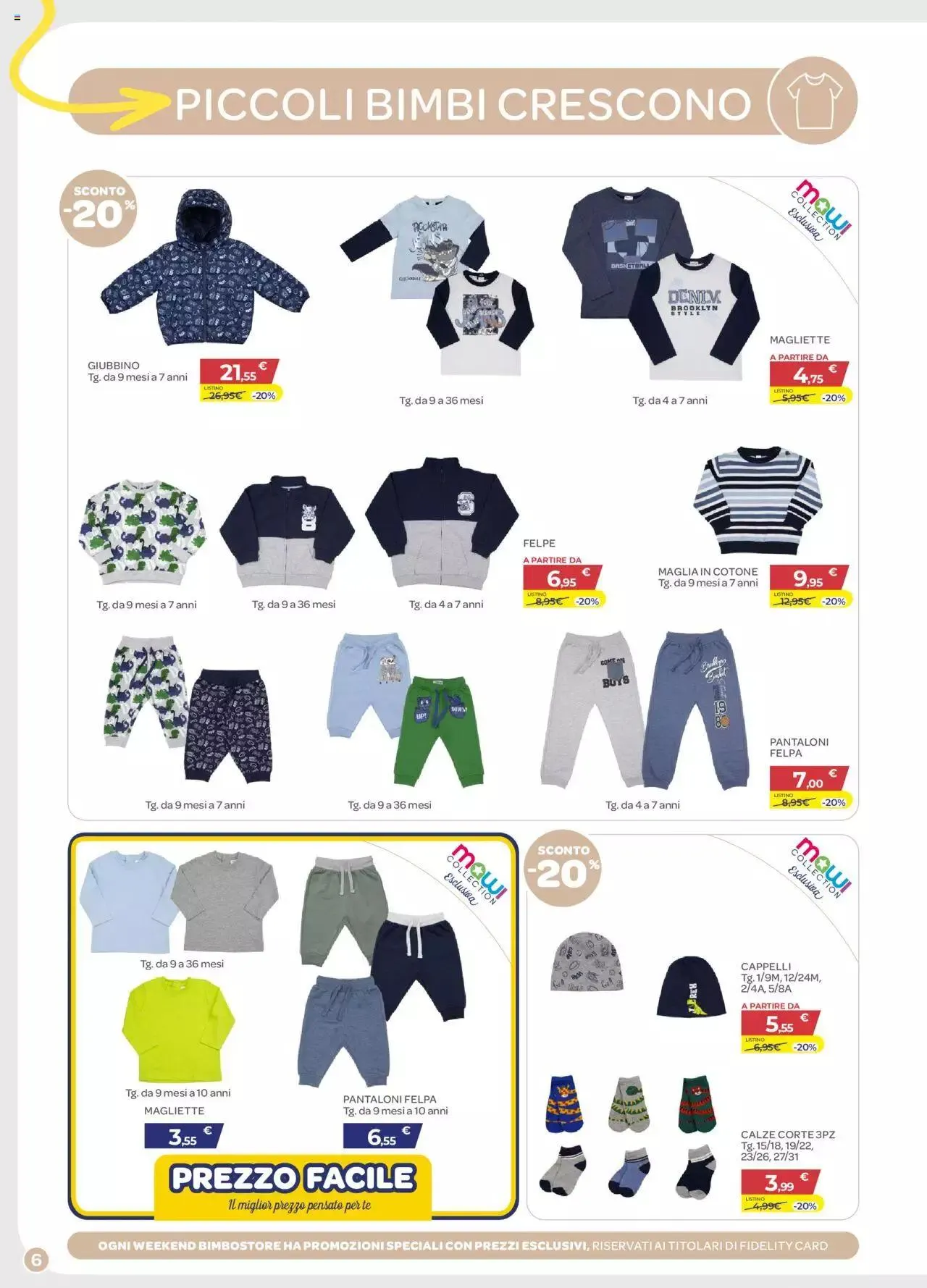 Volantino Bimbo store da 8 febbraio a 29 febbraio di 2024 - Pagina del volantino 6