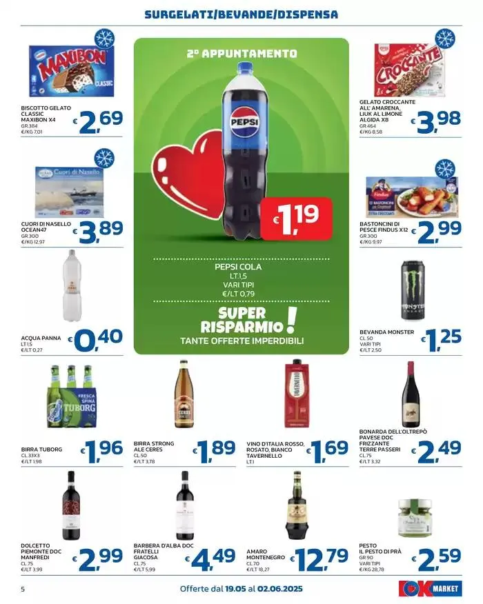 Super Risparmio! da 19 maggio a 2 giugno di 2025 - Pagina del volantino 5