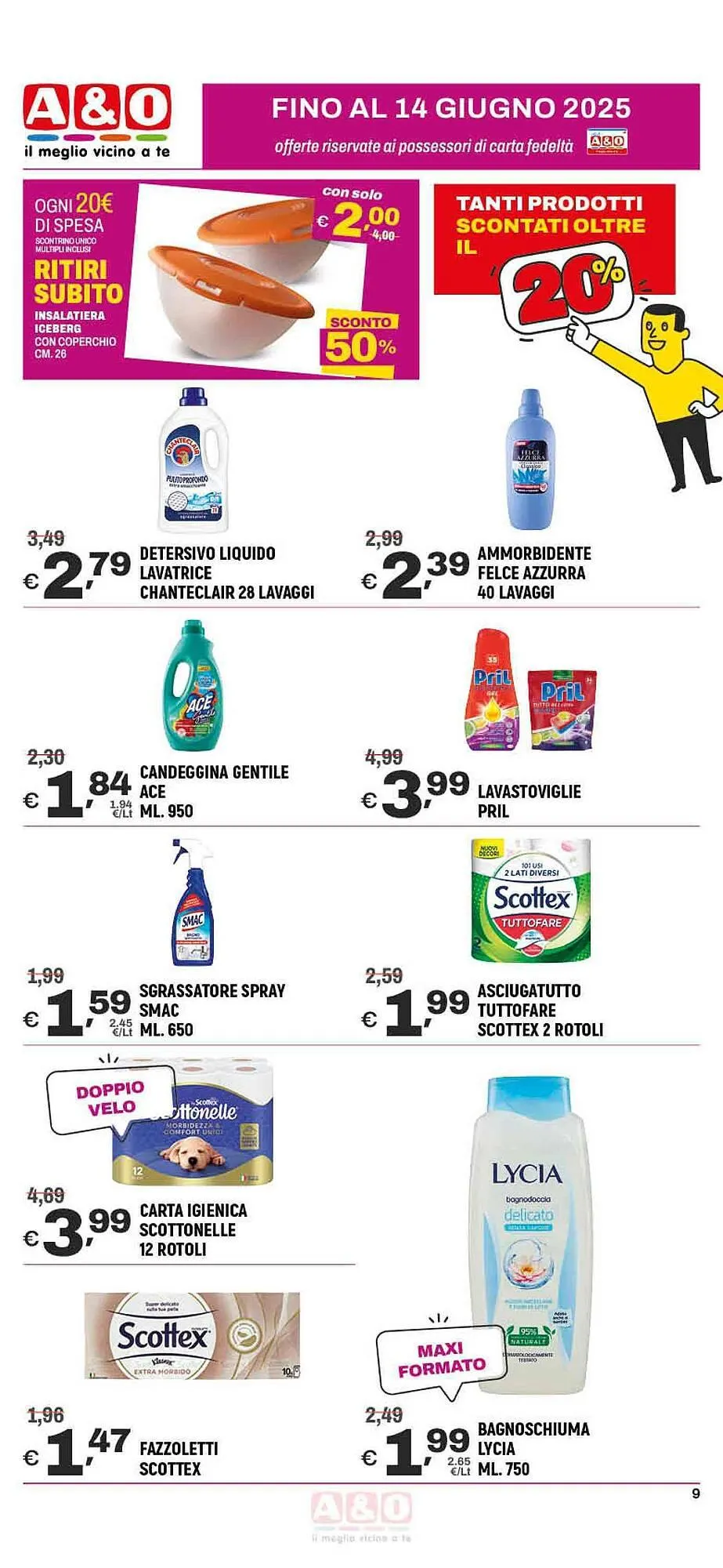 Volantino A&O da 3 giugno a 14 giugno di 2025 - Pagina del volantino 9
