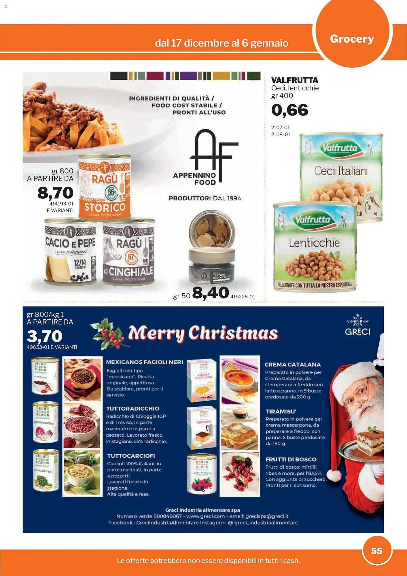 Volantino GrosMarket da 17 dicembre a 6 gennaio di 2026 - Pagina del volantino 55