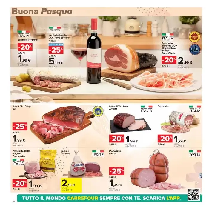 Sconti di pasqua da 8 aprile a 21 aprile di 2025 - Pagina del volantino 10