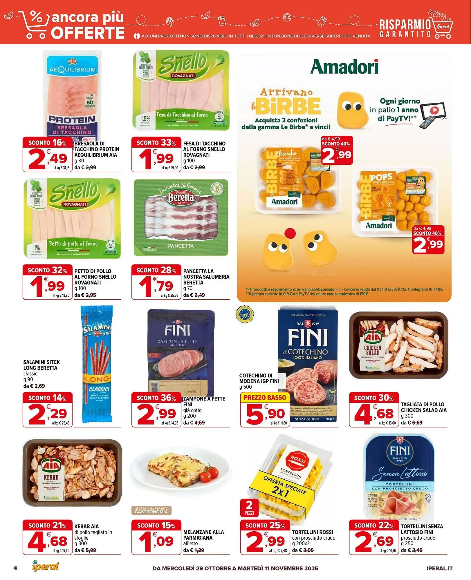 Volantino Iperal da 29 ottobre a 11 novembre di 2025 - Pagina del volantino 4