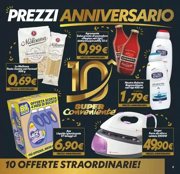Anniversario festeggiamo insieme da 26 novembre a 5 dicembre di 2024 - Pagina del volantino 5