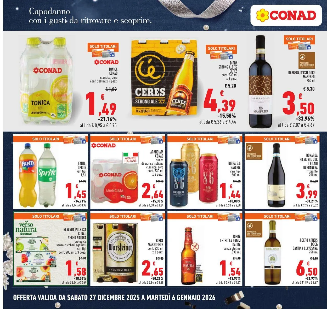 Conad - Torino Volantino attuale da 21 dicembre a 21 dicembre di 2025 - Pagina del volantino 18