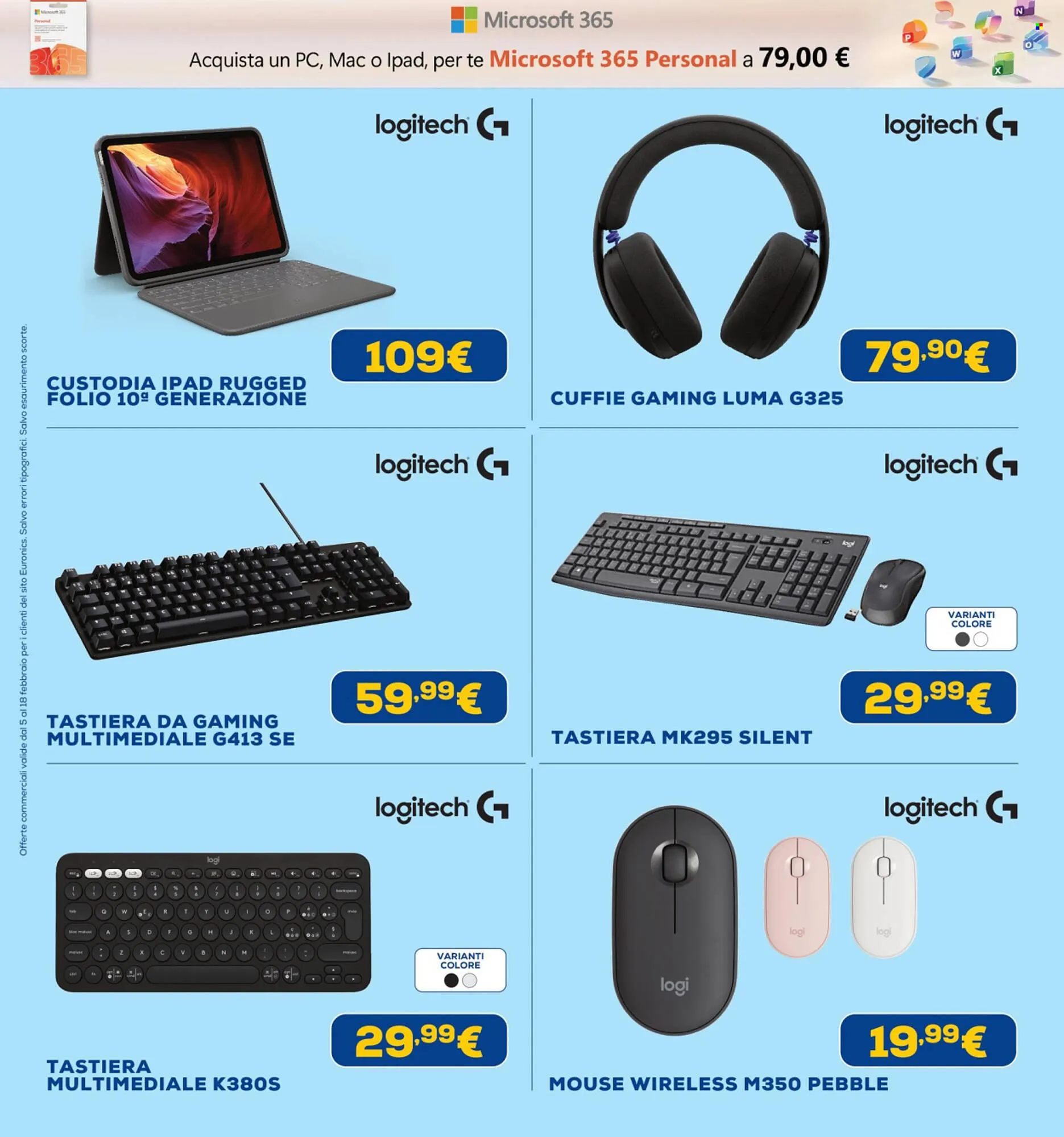 Volantino Euronics da 5 febbraio a 18 febbraio di 2026 - Pagina del volantino 16