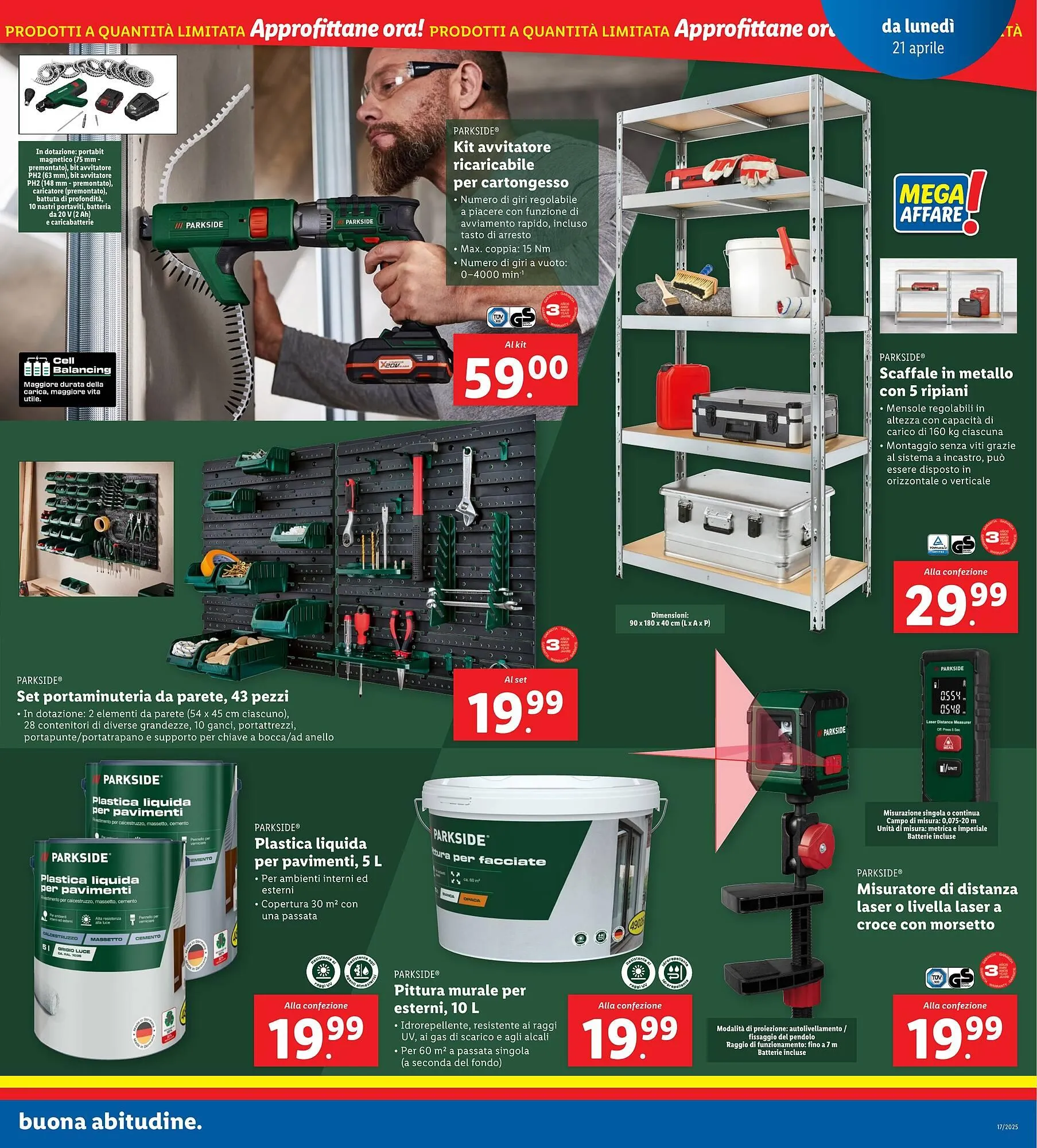 Volantino Lidl da 21 aprile a 27 aprile di 2025 - Pagina del volantino 27