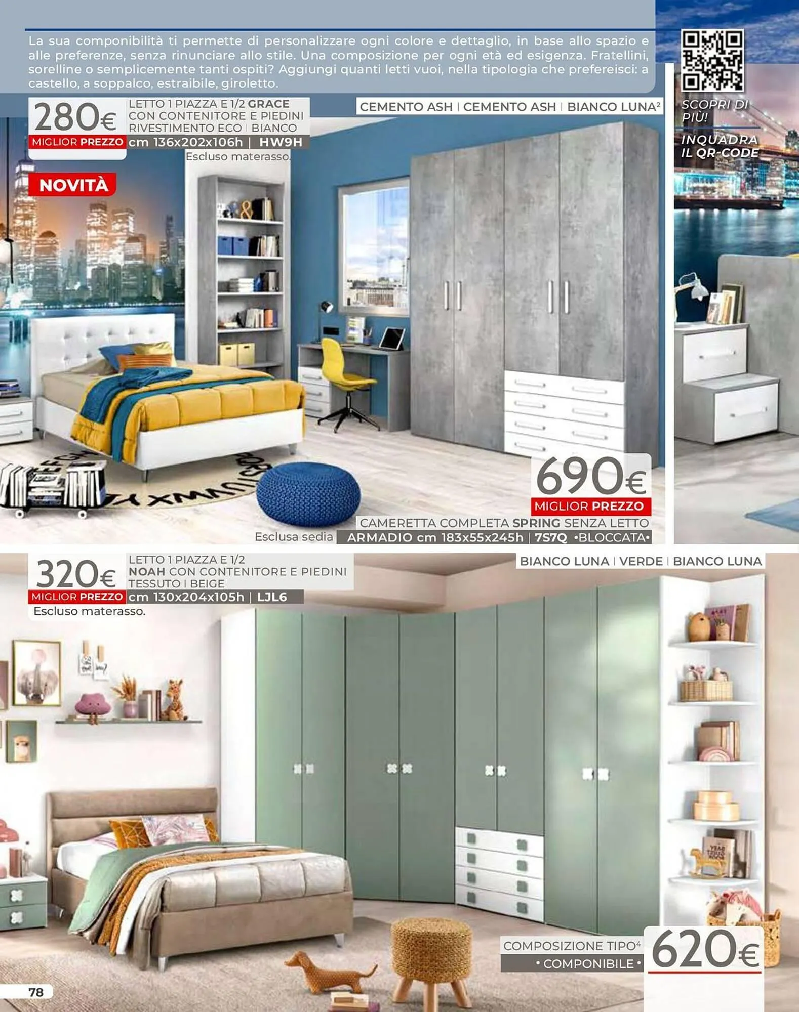 Volantino Mondo Convenienza da 1 luglio a 22 settembre di 2025 - Pagina del volantino 80