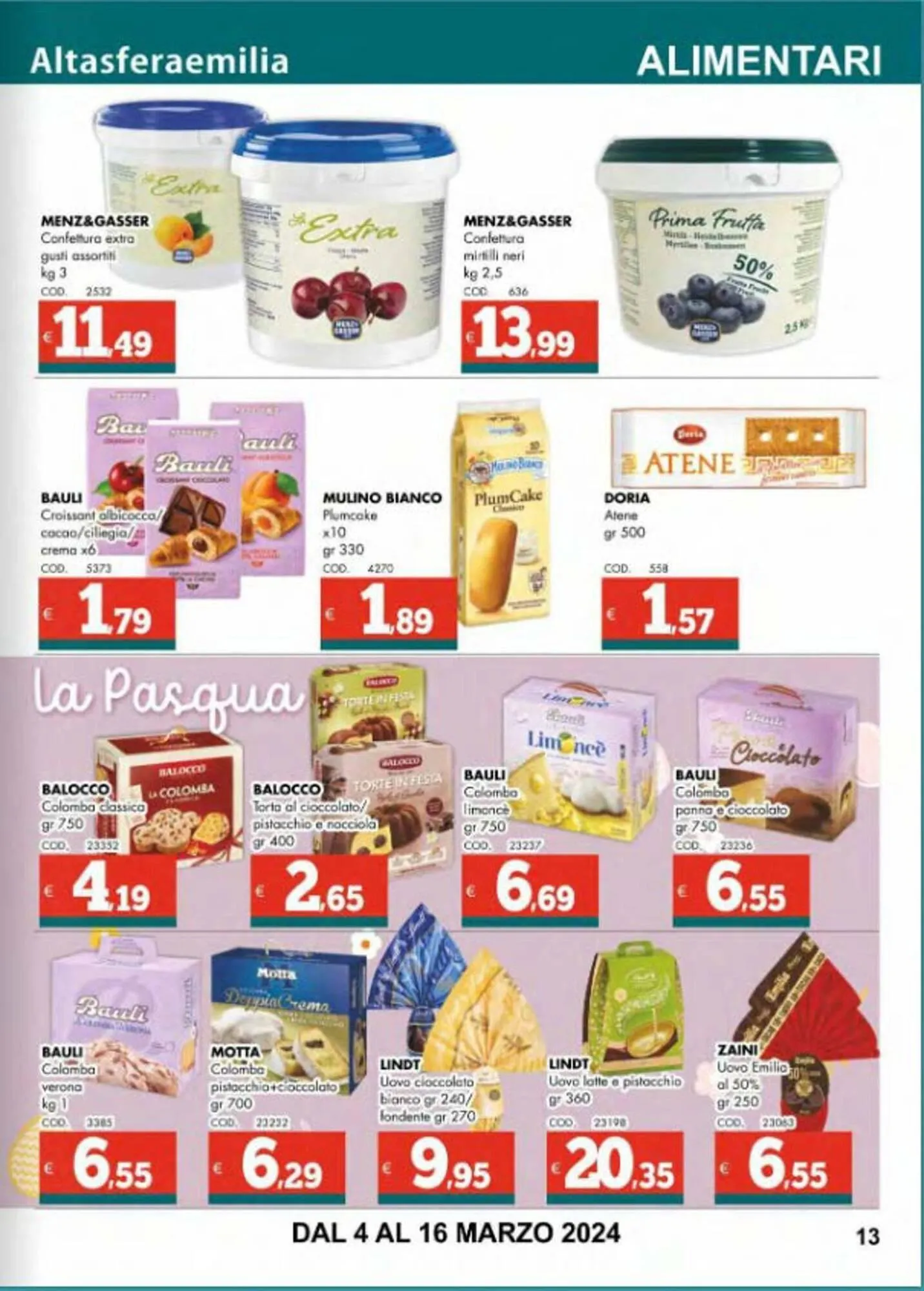 Volantino Altasfera da 4 marzo a 16 marzo di 2024 - Pagina del volantino 13