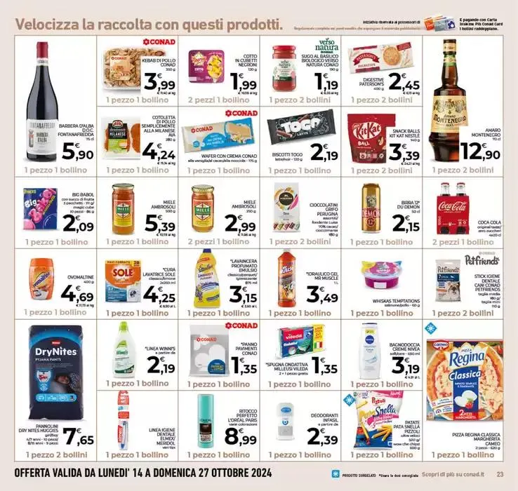 Campioni del risparmio da 16 ottobre a 27 ottobre di 2024 - Pagina del volantino 23