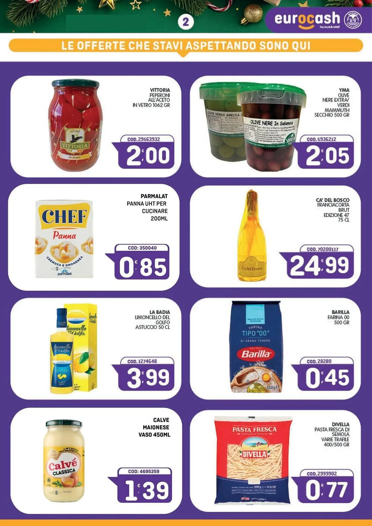 Volantino Eurocash da 8 dicembre a 24 dicembre di 2025 - Pagina del volantino 2