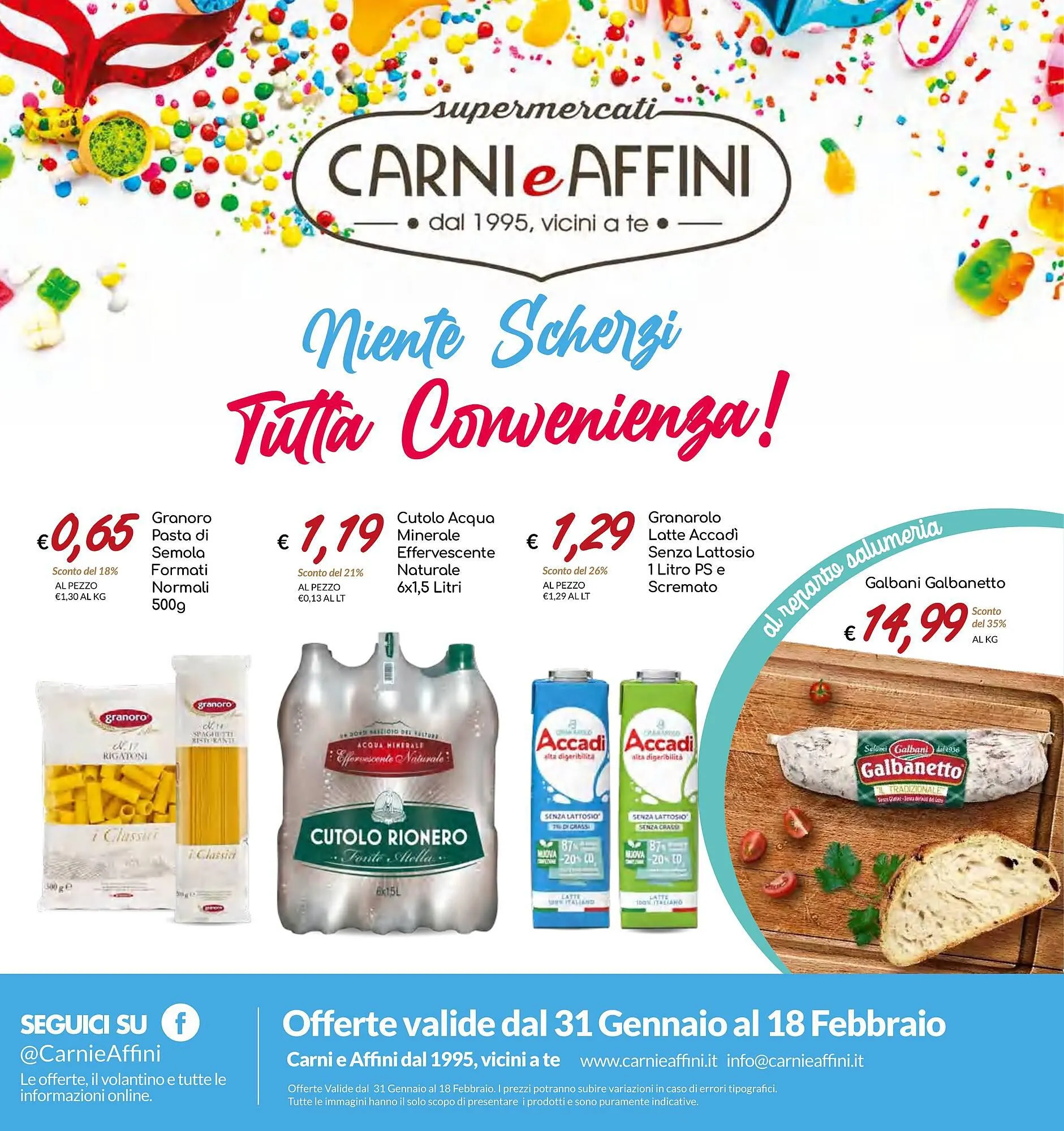 Volantino Carni e Affini Supermercati da 31 gennaio a 18 febbraio di 2024 - Pagina del volantino 