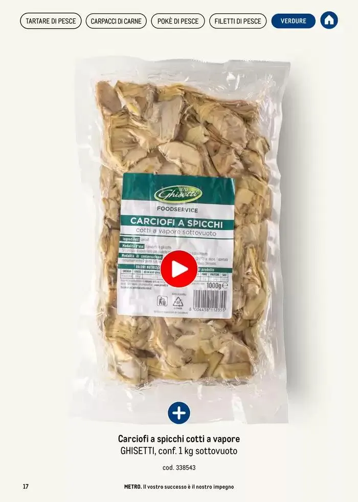 Catalogo Pronti all’uso da 2 gennaio a 30 aprile di 2025 - Pagina del volantino 17