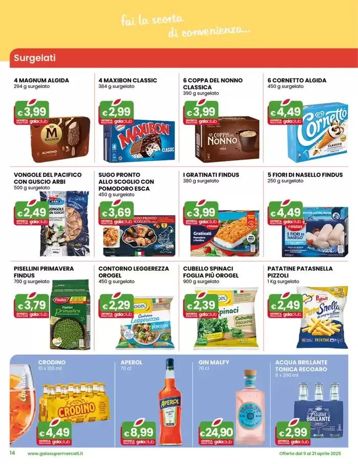 Buona Pasqua da 9 aprile a 21 aprile di 2025 - Pagina del volantino 14