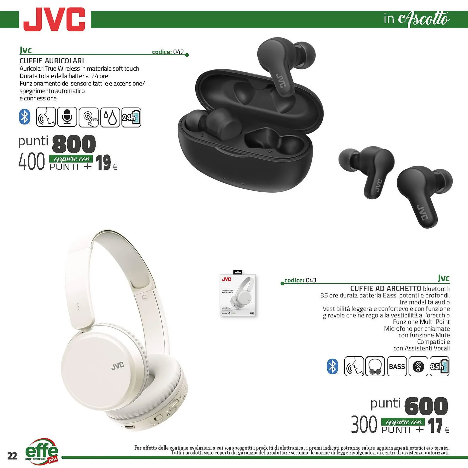 Volantino Supermercati EffePiù da 16 luglio a 30 agosto di 2025 - Pagina del volantino 22