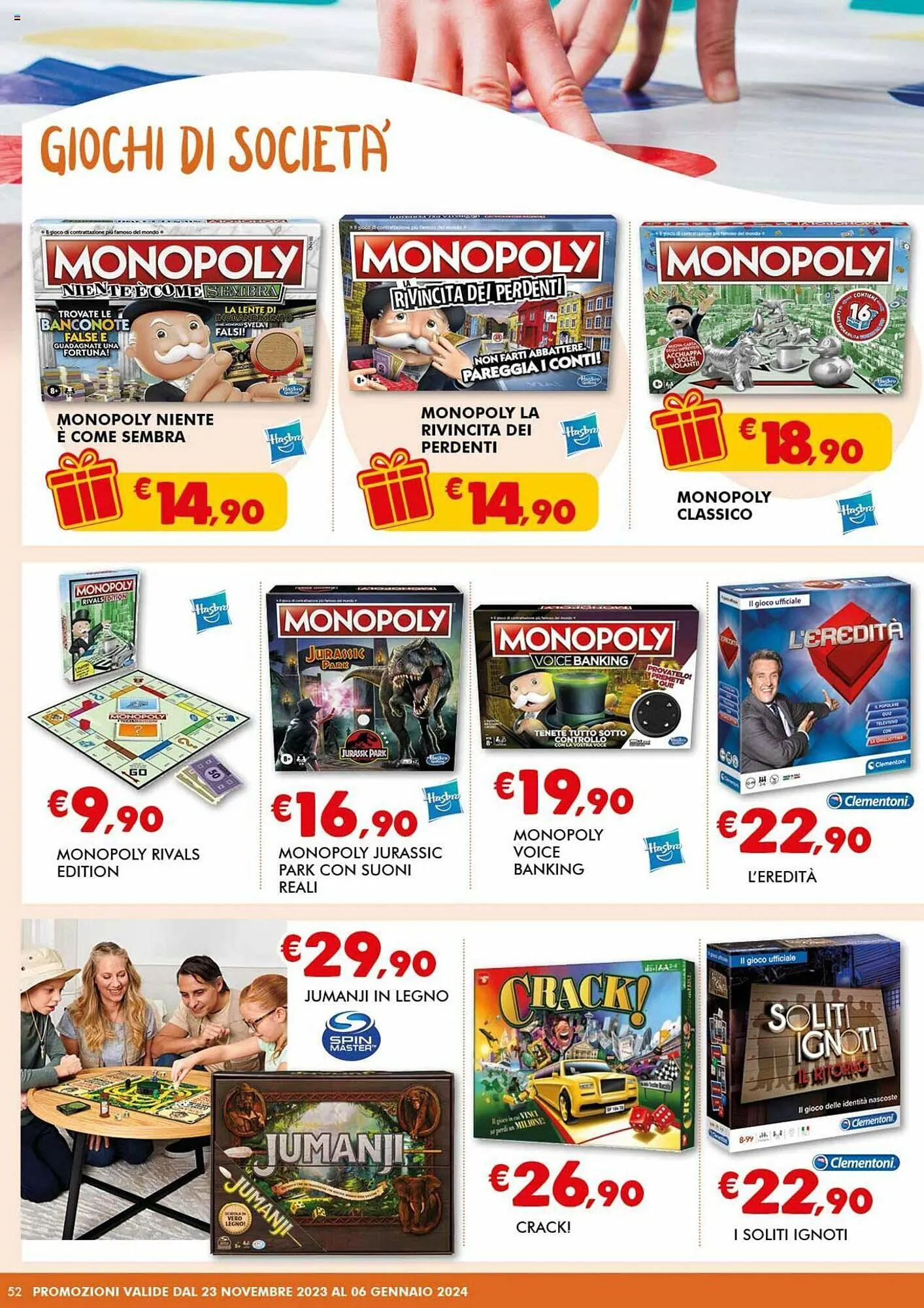 Volantino Europlanet Casa da 23 novembre a 6 gennaio di 2024 - Pagina del volantino 52