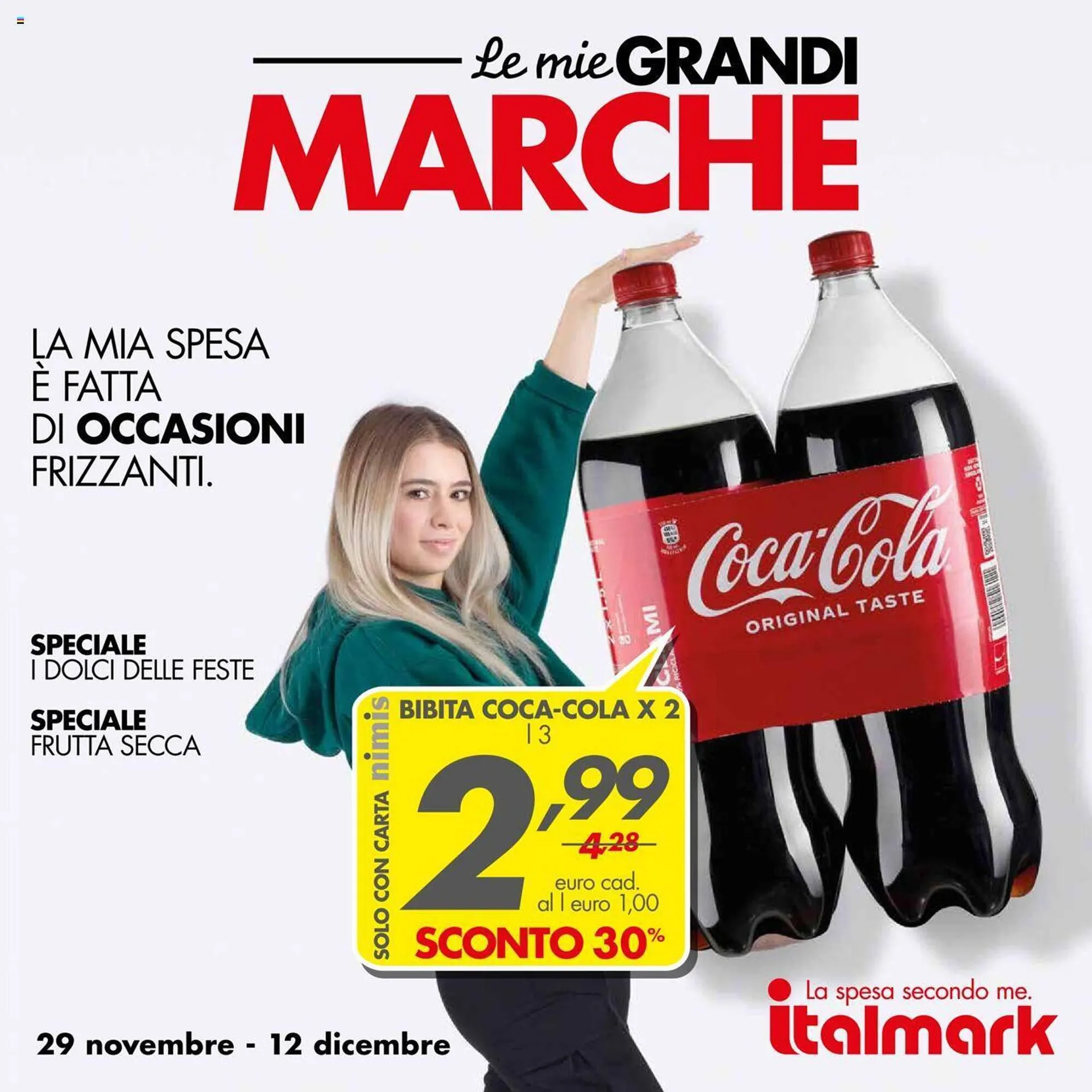 Volantino Italmark da 29 novembre a 12 dicembre di 2023 - Pagina del volantino 1