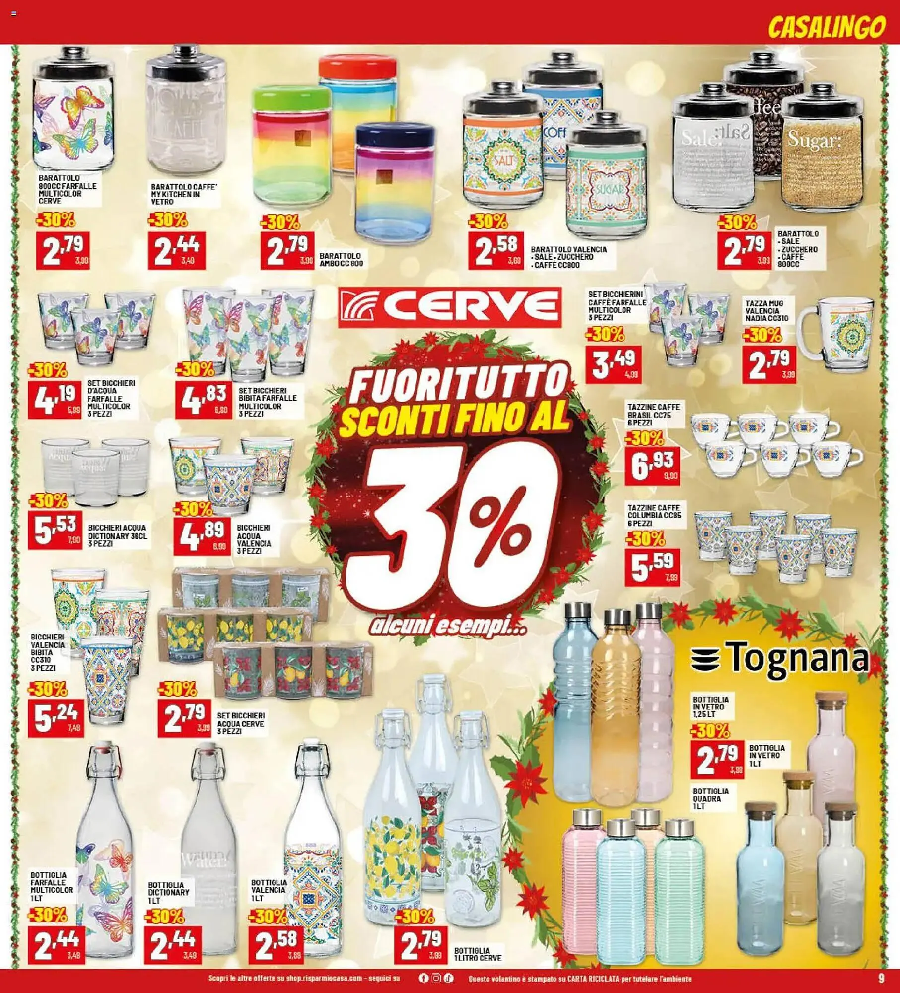 Volantino Risparmio Casa da 22 dicembre a 4 gennaio di 2026 - Pagina del volantino 9