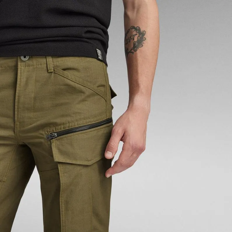 Rovic Zip 3D Regular Tapered Pants