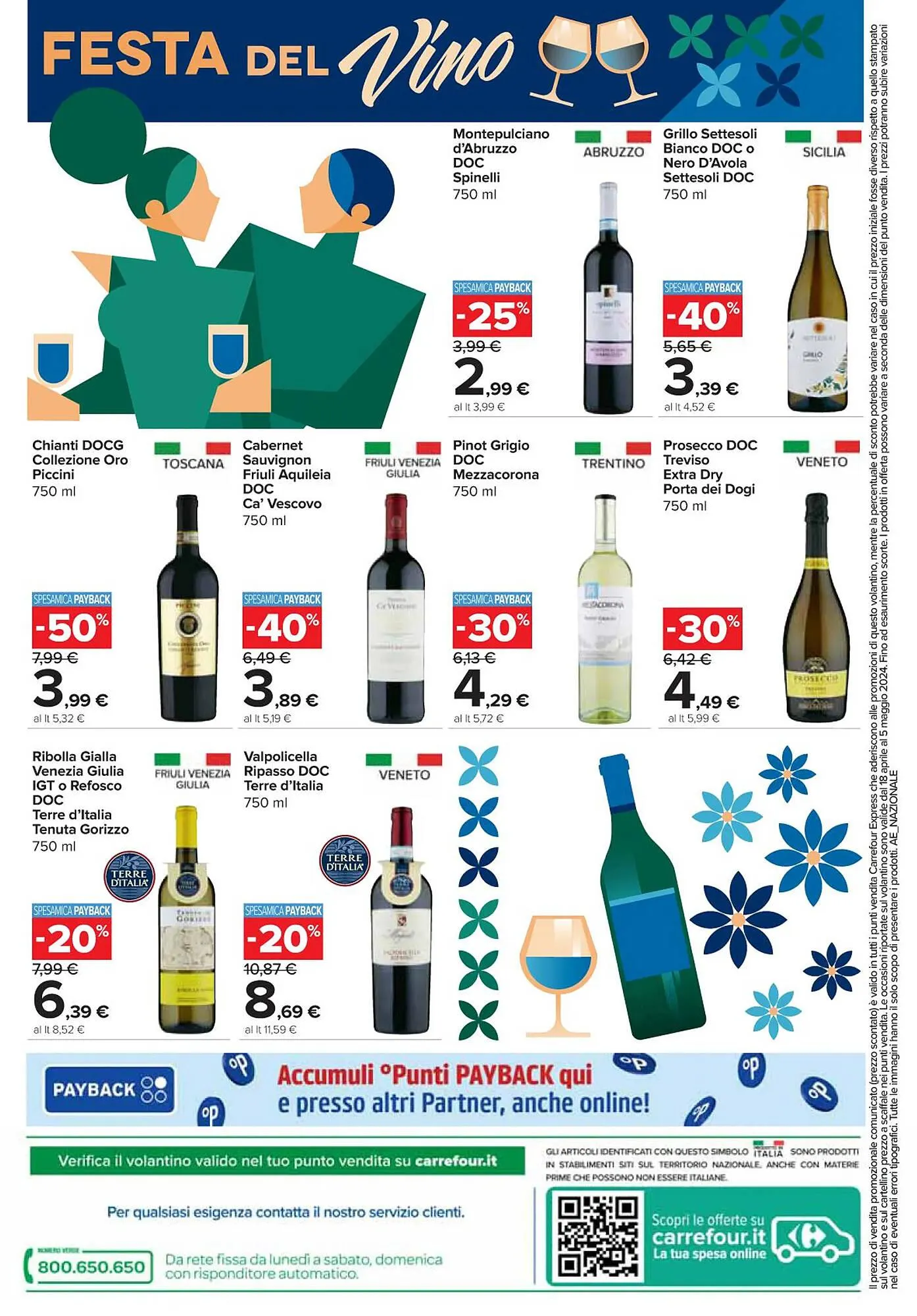 Volantino Carrefour Express da 18 aprile a 5 maggio di 2024 - Pagina del volantino 22
