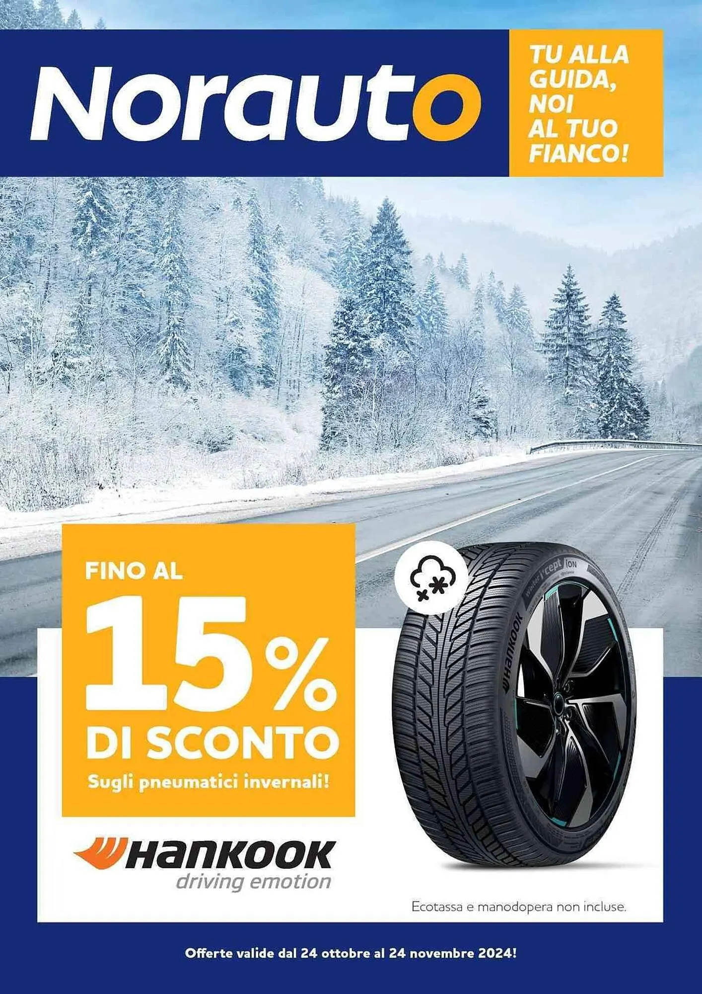 Volantino Norauto da 24 ottobre a 24 novembre di 2024 - Pagina del volantino 1