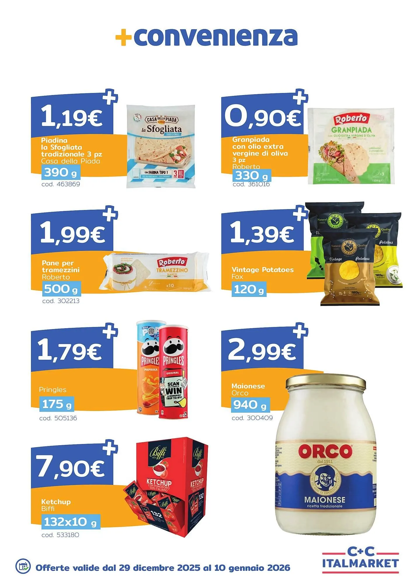 Volantino C+C Italmarket da 29 dicembre a 10 gennaio di 2026 - Pagina del volantino 10