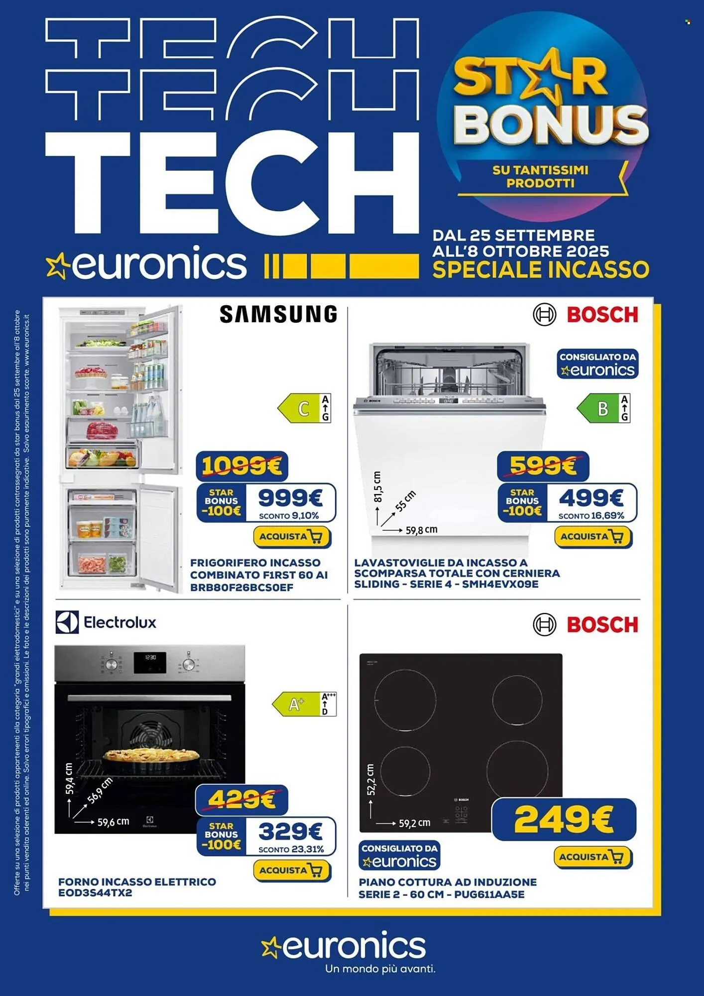 Volantino Euronics da 25 settembre a 8 ottobre di 2025 - Pagina del volantino 1