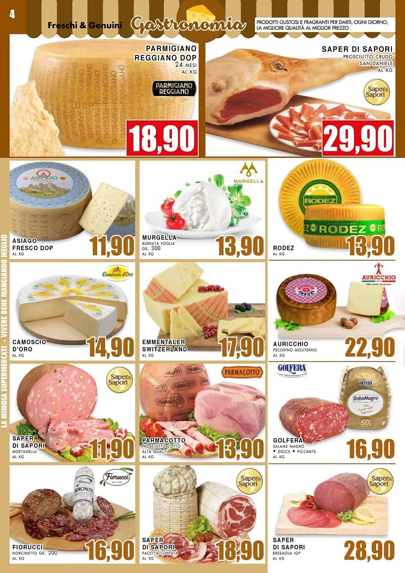 Volantino La Mimosa Supermercati da 30 giugno a 13 luglio di 2025 - Pagina del volantino 4