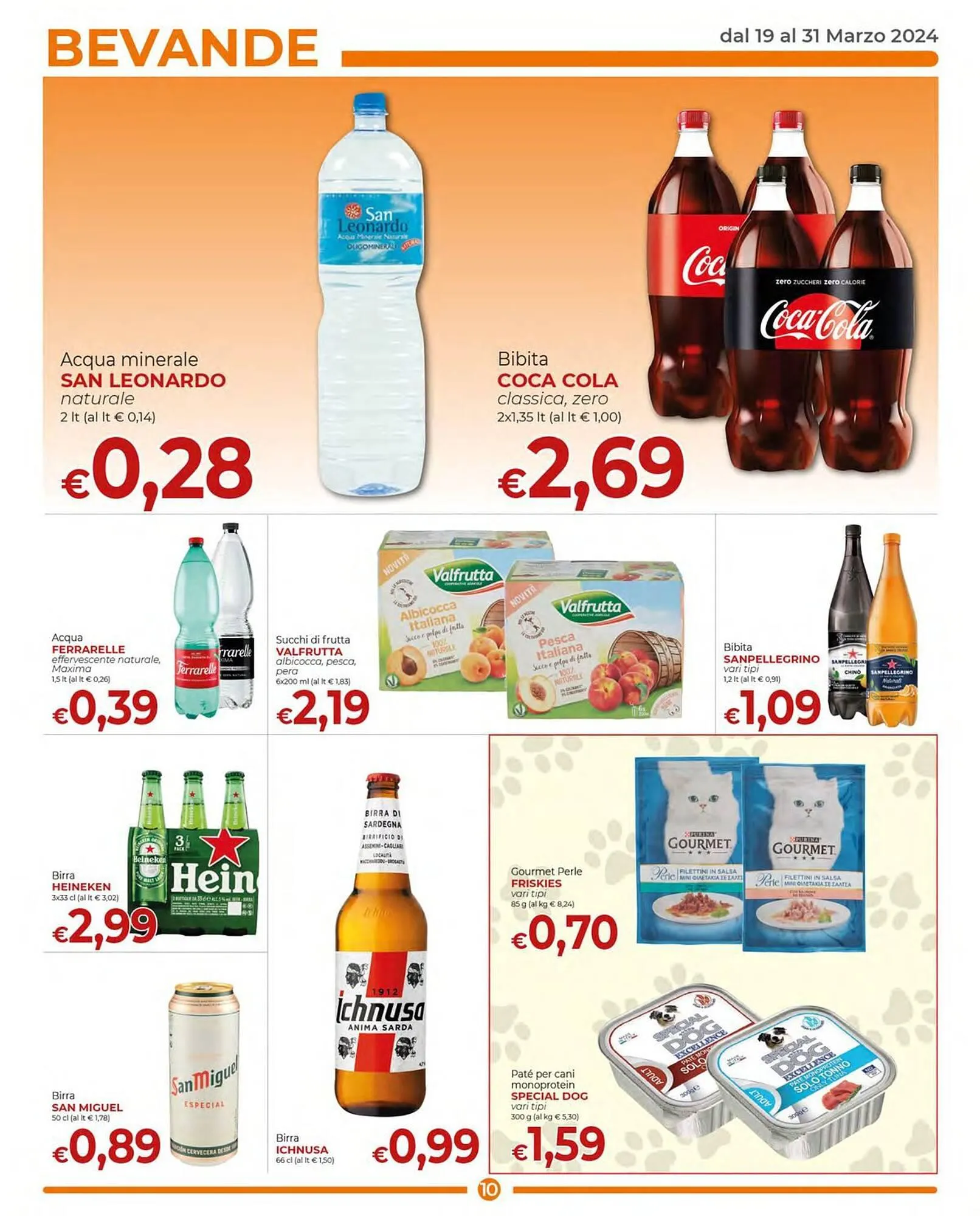 Volantino Supermercati Nonna Isa da 19 marzo a 31 marzo di 2024 - Pagina del volantino 10