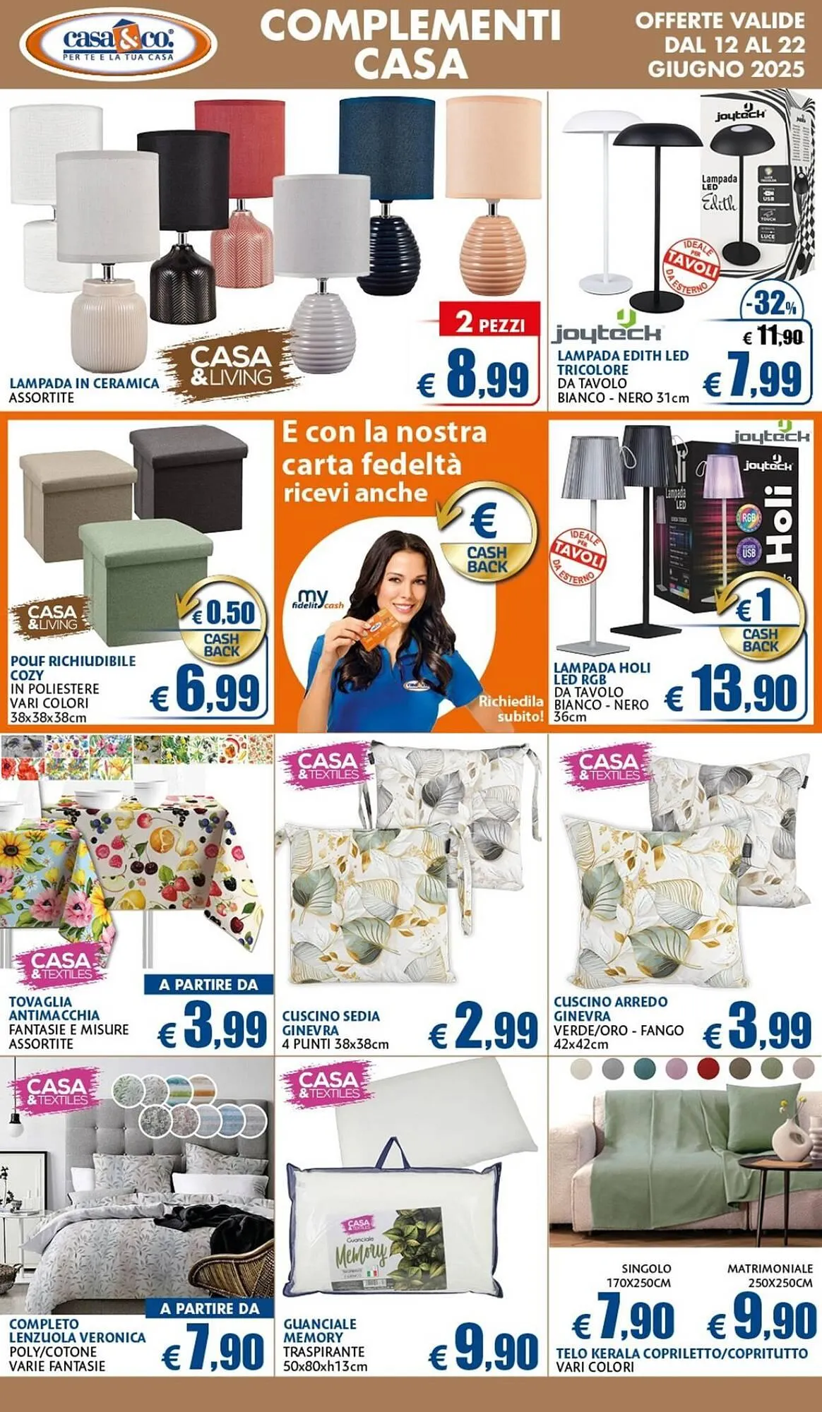 Volantino Casa & Co da 12 giugno a 22 giugno di 2025 - Pagina del volantino 12